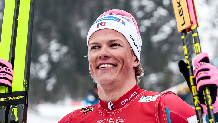 Клебо победил в своей первой гонке на Кубке мира после сотрясения мозга